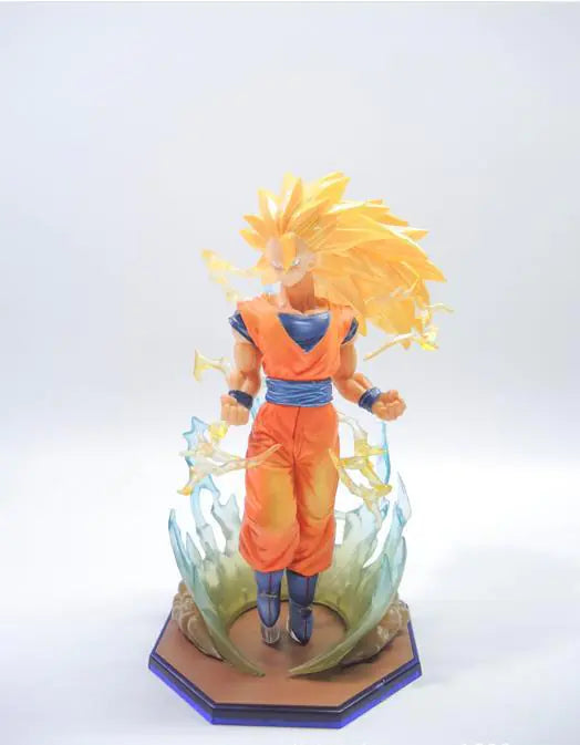 Super Saiyan Deluxe Figurine – Iconic Craftsmanship by FlashFinds