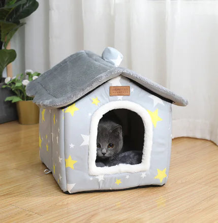 Cozy Pet Kennel Cottage – Stylish Comfort for Pets by FlashFinds