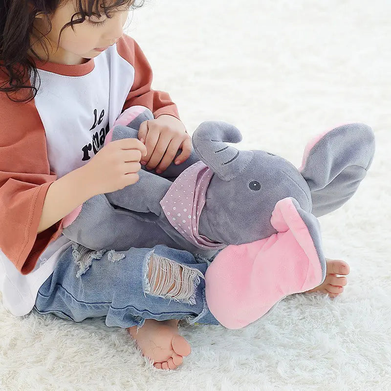 Tune Pal Elephant Stuffed Toy – Interactive Musical Companion by FlashFinds