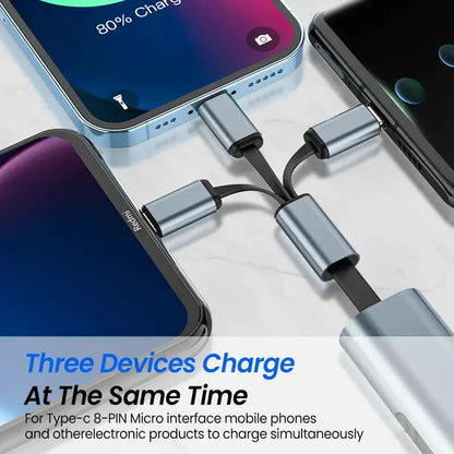 Portable Telescopic Data Cable – Versatile Charging Solution by FlashFinds