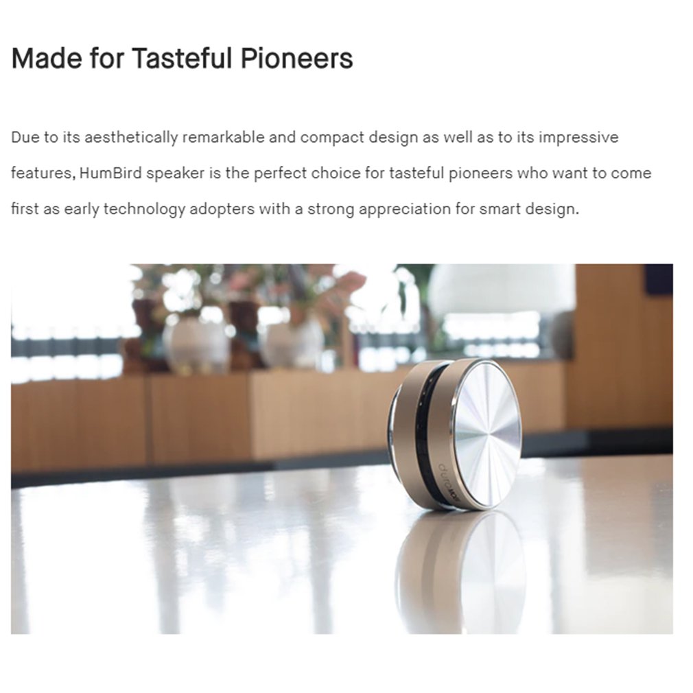 Humbird Bone-Conducting Speaker – Immersive Sound Experience by FlashFinds