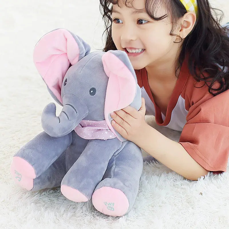 Tune Pal Elephant Stuffed Toy – Interactive Musical Companion by FlashFinds