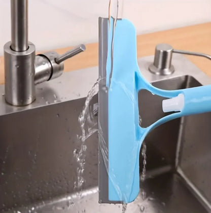 Spray-Integrated Glass Squeegee – Effortless Cleaning by FlashFinds