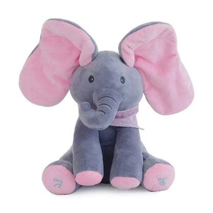 Tune Pal Elephant Stuffed Toy – Interactive Musical Companion by FlashFinds
