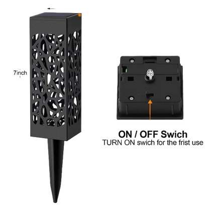 Solar Powered Waterproof Vintage Garden Light – Timeless Elegance by FlashFinds